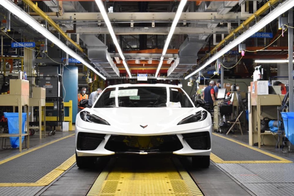 2021 C8 Corvette Production Manufacturing